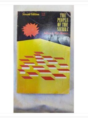 The People of the Sierra Anthropology Julian Pitt-Rivers Chicago 2nd 1971 PB